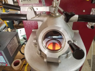 The New Casting Machine and Burnout Kiln are Up and Running!