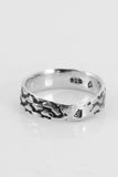 Cascade-Band-sterling-silver-ring-Silver-Beehive-Studio