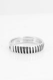 Flex-Radial-Band-sterling-silver-ring-Silver-Beehive-Studio