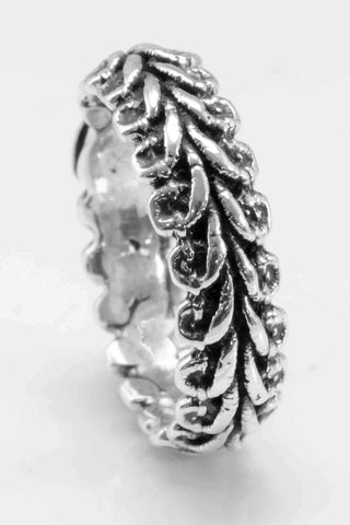 Flamboyant-Ag-Tire-Band-sterling-silver-ring-Silver-Beehive-Studio