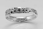 Urchin-Band-sterling-silver-ring-Silver-Beehive-Studio