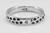 Cephalopod-Band-sterling-silver-ring-Silver-Beehive-Studio